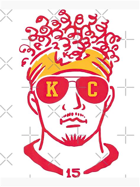 "patrick mahomes" Poster for Sale by onghip | Redbubble