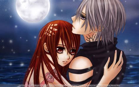 Vampire Anime Couple Wallpapers - Wallpaper Cave