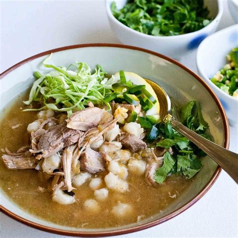 FOODjimoto: Green Chile Posole | Mexican food recipes, Posole, Chile recipes