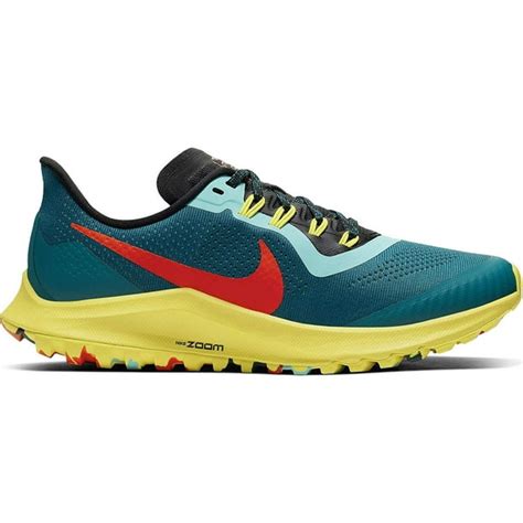 Nike - Nike Air Zoom Pegasus 36 Trail Women's Running Shoe GEODE Teal/Bright Crimson-Black Size ...