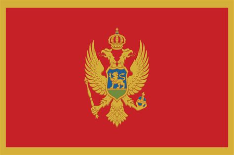 Montenegro Bandiera - Grafica vettoriale gratuita su Pixabay