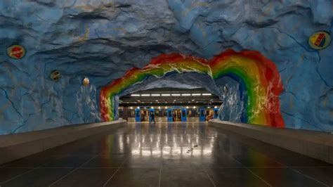 Stockholm Underground Art Metro Stations - e-architect