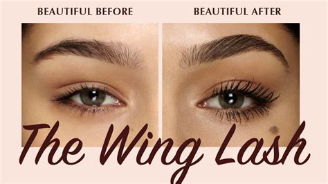 Mascara Tutorial: Create The Wing Lash Look | Charlotte Tilbury - YouTube