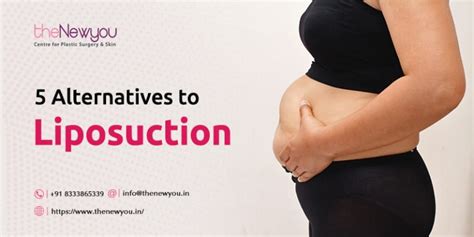 5 Alternatives to Liposuction - Best Fat loss Techniques