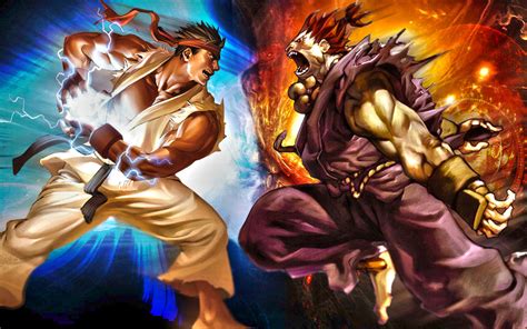 Akuma vs Ryu Wallpaper - WallpaperSafari