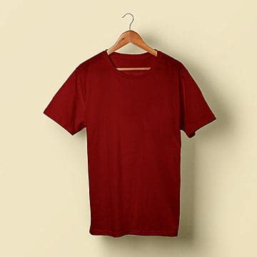 Red T Shirt Template Front And Back