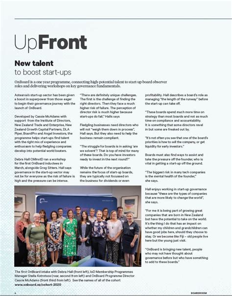 OnBoard Featured in Boardroom Magazine | OnBoard — OnBoard