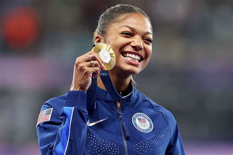 Olympian Gabby Thomas Reveals How She Celebrated Her Gold Medal Wins in Paris (Exclusive)