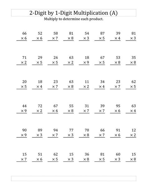 Multiplication Worksheets Grade 5 | Multiplication worksheets, Math ...