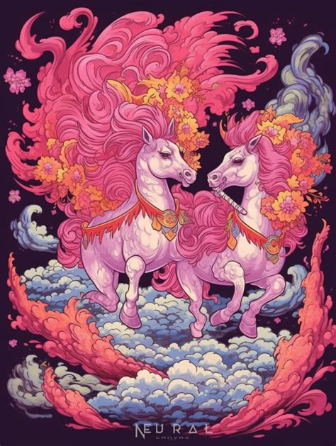 Pink Fluffy Unicorns Dancing On Rainbows by NeuralCanvas on DeviantArt