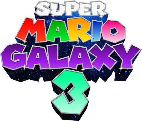 Super Mario Galaxy 3 - (Logo Design) by oobidash on Newgrounds