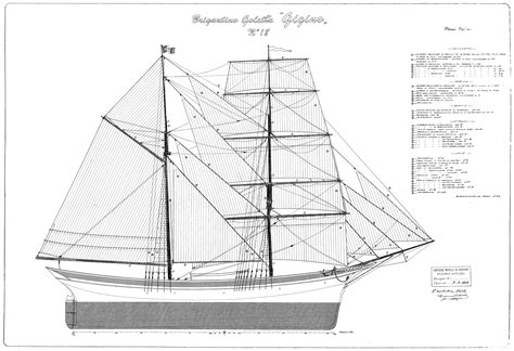 Brigantine Schooner Gigino – The Model Shipwright