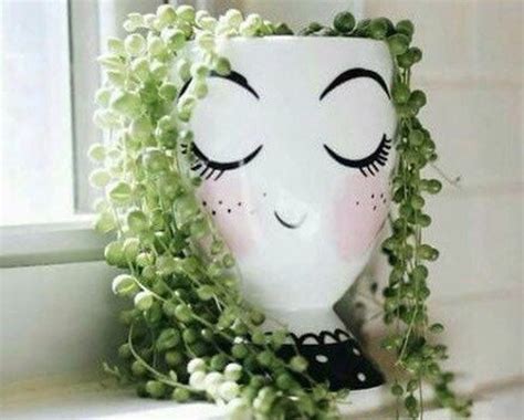 30+ Flower Pots With Faces