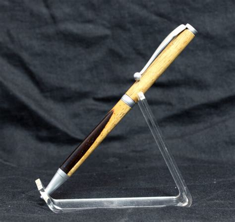 Hand Crafted Bocote Wood Slimline Pen - Scottish Island Gifts