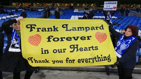 Chelsea fans unveil Lampard banners at Stamford Bridge - ITV News