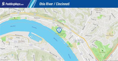 Cincinnati - Ohio River - Ohio Trip - PaddlingMaps