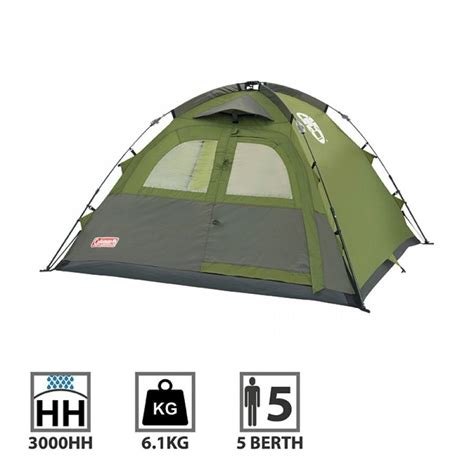 Coleman Instant Dome 5 Man Person Camping Tent 3138522065201 | eBay