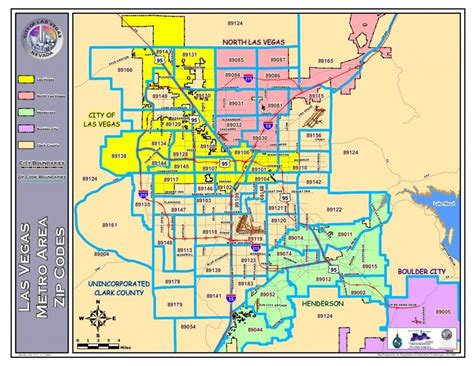 Clark County Nevada Zip Code Map – Otto Maps | ubicaciondepersonas.cdmx ...