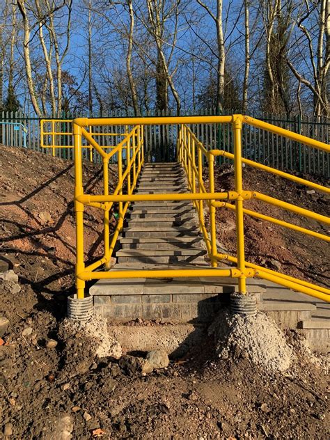 GRP Handrail Systems | Industrial Handrails UK – HR Kilns