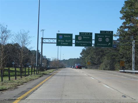 Mississippi - Interstate 59 Southbound | Cross Country Roads