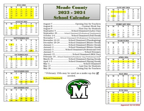 Mead School District Calendar 2024 - Drusy Giselle