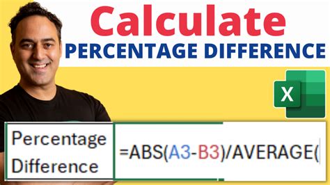 How to Calculate Percentage Difference with Excel Formula | MyExcelOnline