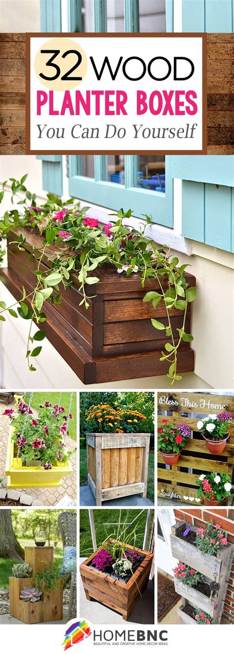 32 Best DIY Pallet and Wood Planter Box Ideas and Designs for 2022