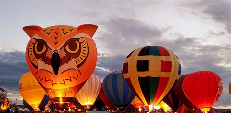 Albuquerque International Balloon Fiesta - Night Balloon Glow!