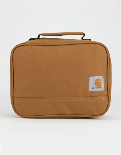 CARHARTT Brown Lunch Box - BROWN - 291801-07-2 | Cute lunch boxes, Lunch box, Bags