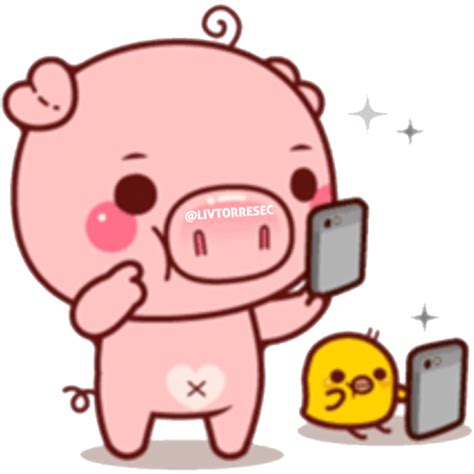 Sticker Maker - PINK PIG 2