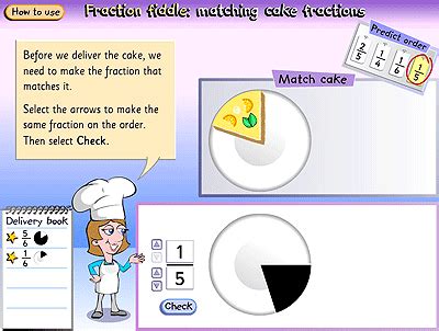 Cake fractions / Visualisation / Fraction sense / Good teaching / Fractions / Topdrawer / Home ...