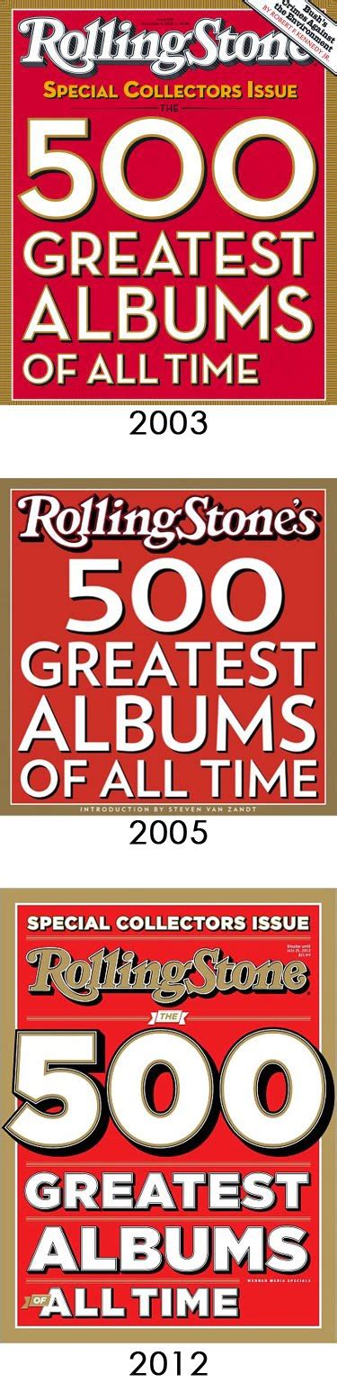 Otherweis...: The Greatest "Rolling Stone Greatest Albums of All Time ...