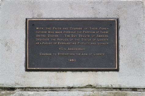 Statue of Liberty Replica Plaque | Fair Park Dallas, Texas D… | Flickr