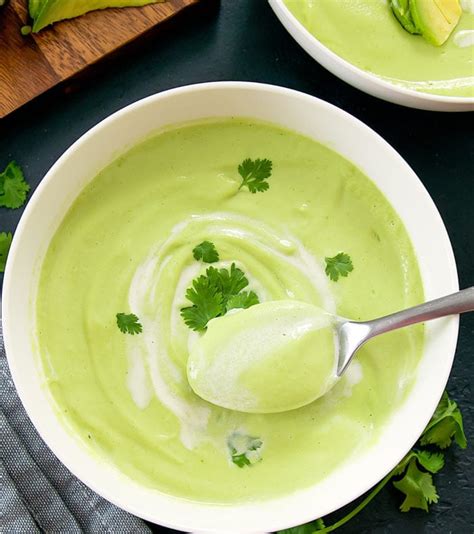 Cream of Avocado Soup - Kirbie's Cravings