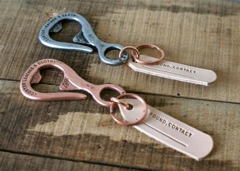 Corter Leather Bottle Opener Keychain | Gadgetsin