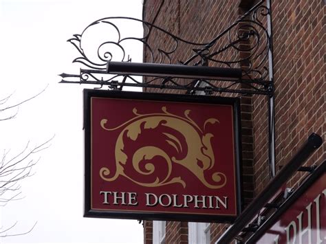 British Pub Signs The Dolphin Free Stock Photo - Public Domain Pictures