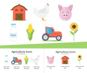 Agriculture Icons for PowerPoint - Templateswise.com