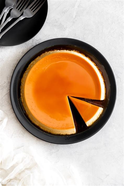 6-Ingredient Flan de Queso (Cream Cheese Flan) - A Sassy Spoon