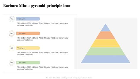 Barbara Minto Pyramid Principle Icon PPT Presentation