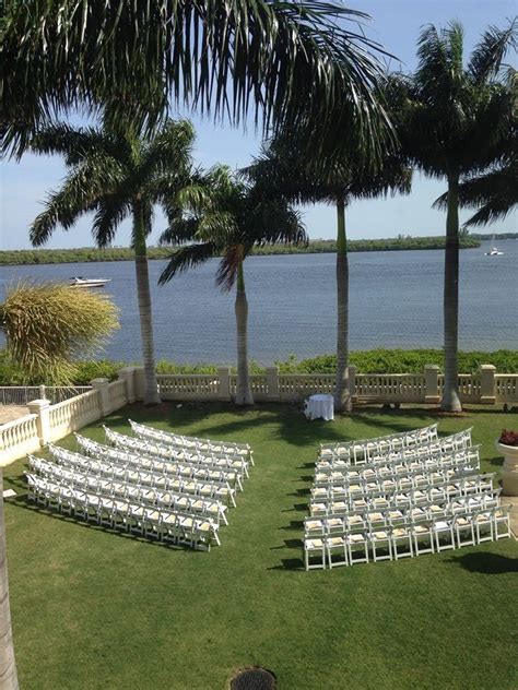 Westin Cape Coral wedding setting. Photo credits go to UJ. This setting was spectacular and the ...