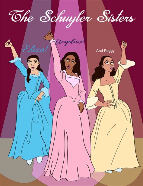 The Schuyler Sisters! by Lepitot on DeviantArt