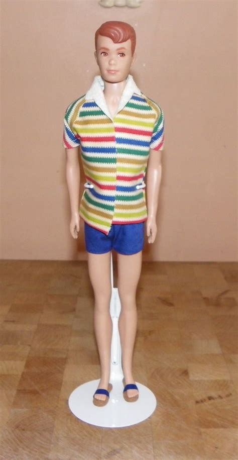 This is my Allan doll wearing his original swimsuit and flip flops. Allan was Midge's boyfriend ...