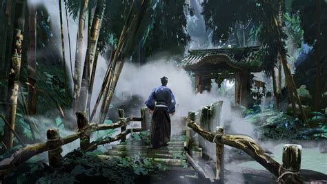 Jin Sakai Samurai Games HD Ghost of Tsushima Wallpapers | HD Wallpapers ...