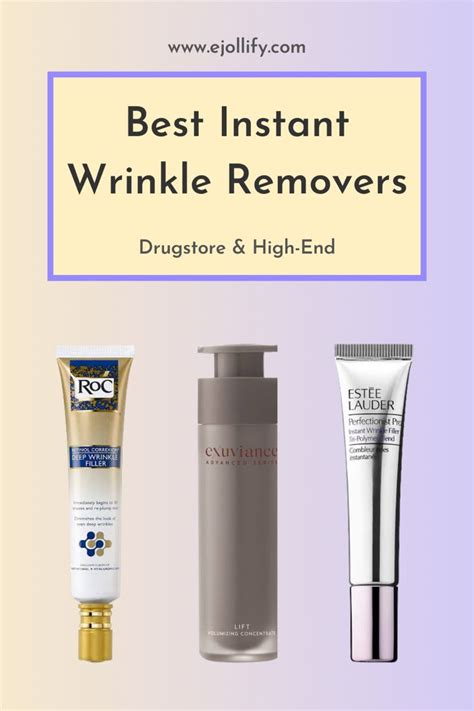 5 Best Instant Wrinkle Filler | Wrinkle filler, Best wrinkle filler, Skin care wrinkles