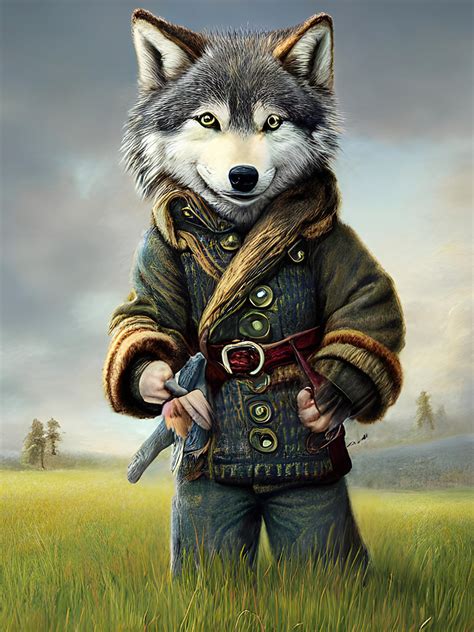 AI Art - The adventurous wolf by HabaricsZs on DeviantArt