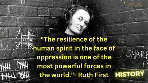 Ruth First's Influence on the Anti-Apartheid Movement - Digital ...