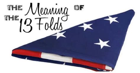 Do You Know The Reason Behind The Flag Folding? The United States Flag Is Folded 13 Times ...