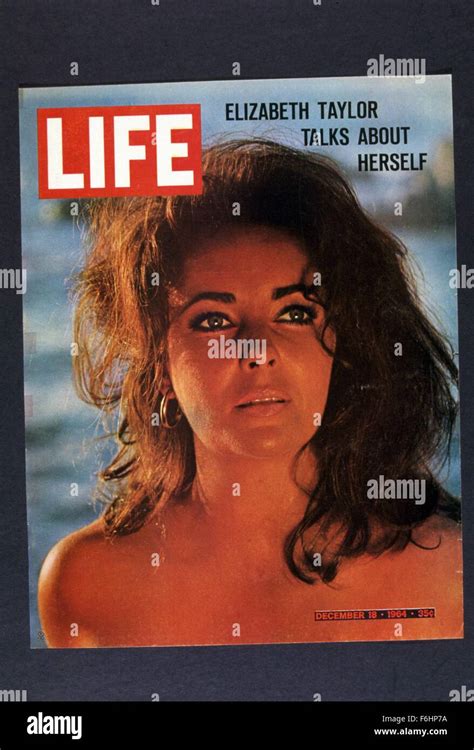 1964, Film Title: LIFE, Pictured: ELIZABETH TAYLOR, LIZ TAYLOR, MAGAZINE COVER, LIFE MAGAZINE ...