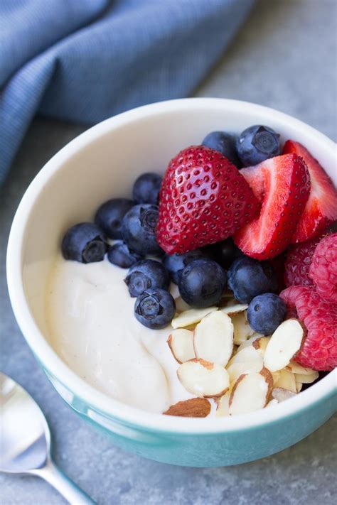 Yogurt Breakfast Bowls 7 Ways (Dairy Free) - Kristine's Kitchen