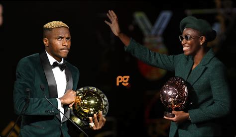 CAF Award 2023: Osimhen, Oshoala, Nnadozie Scoop Top Awards